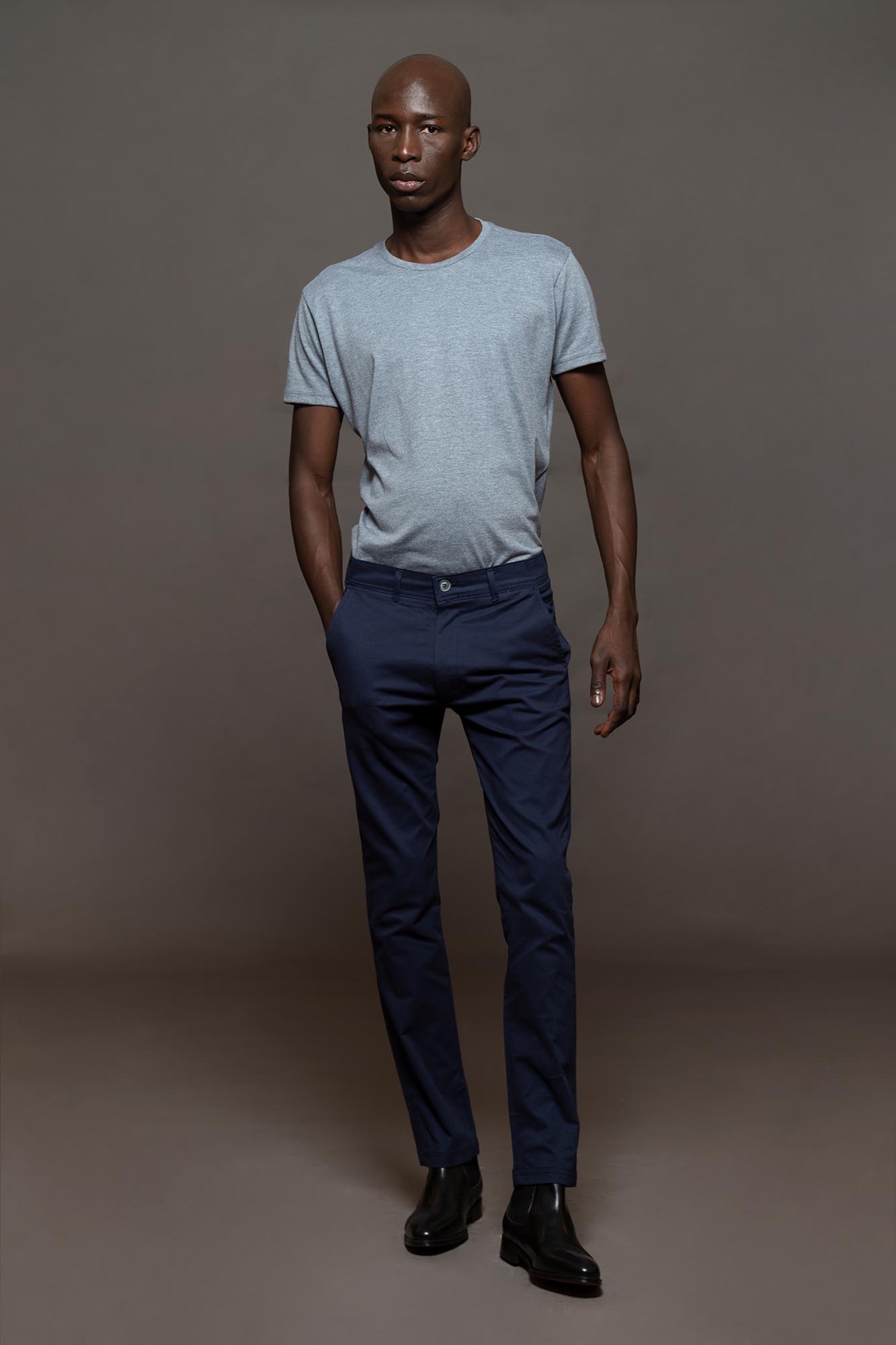 3305AM - BORG DENIMWEAR SKINNY FIT AZUL MARINO